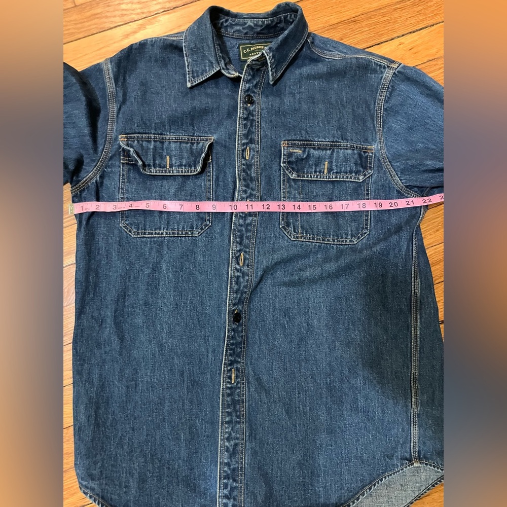 CC Filson heavyweight denim Button-Up Shirt